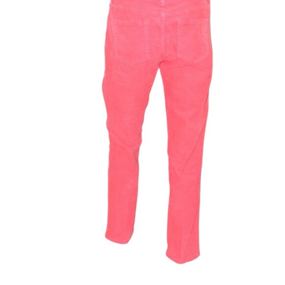 J Crew Shrimp Coral Pink Corduroy Pencil Skinny Matchstick Pants Cords 26 S 4 P - Picture 5 of 6